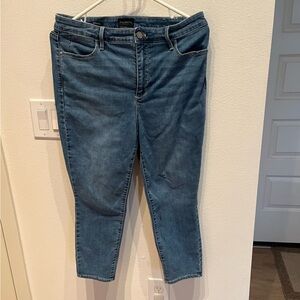 Denim Capris and Denim Skirt Size 12. Both for $10